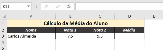 Excel: Introdução ao uso das Fórmulas (Passo a Passo)